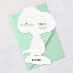 Hallmark Peanuts® 75th Anniversary Felt Snoopy Blank Card -Hallmark Gift Shop Peanuts 75th Anniversary Felt Snoopy Blank Card 1059LAD3129 06