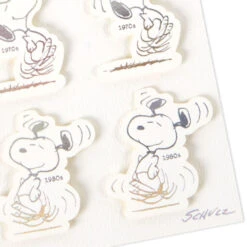 Hallmark Peanuts® Snoopy Nothing But Happy Card -Hallmark Gift Shop Peanuts 75th Anniversary Happy Dance Snoopy Birthday Card 859LAD3128 04