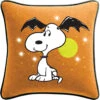 Hallmark Peanuts® Batty Snoopy Light-Up Pillow, 16.5x16.5 -Hallmark Gift Shop Peanuts Batty Snoopy LightUp Pillow 1HGN1523 01