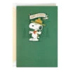 Hallmark Peanuts® Beagle Scouts Snoopy Non-Stop Fun Birthday Card -Hallmark Gift Shop Peanuts Beagle Scouts Snoopy With Banner Birthday Card 759LAD3045 01
