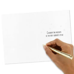 Hallmark Peanuts® Gang Caroling Around Tree Boxed Christmas Cards, Pack Of 16 -Hallmark Gift Shop Peanuts Caroling Around Tree Boxed Christmas Cards 1XPX1101 04