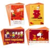 Hallmark Peanuts® Good Wishes Boxed Thanksgiving Cards Assortment, Pack Of 16 -Hallmark Gift Shop Peanuts Gang Assorted Boxed Thanksgiving Cards 5HAA1007 01