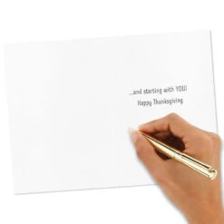 Hallmark Peanuts® Good Wishes Boxed Thanksgiving Cards Assortment, Pack Of 16 -Hallmark Gift Shop Peanuts Gang Assorted Boxed Thanksgiving Cards 5HAA1007 05