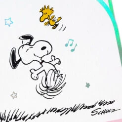 Hallmark The Peanuts® Gang Cheers To Wonderful You Pop-Up Card -Hallmark Gift Shop Peanuts Gang Happy Dance PopUp Card 699M2170 06