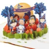 Hallmark Peanuts® Trick Or Treat 3D Pop-Up Halloween Card -Hallmark Gift Shop Peanuts Gang Snoopy 3D PopUp Halloween Card 1499IEH6991 01
