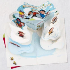 Hallmark The Peanuts® Gang Jolly Ice Skating Musical 3D Pop-Up Christmas Card -Hallmark Gift Shop Peanuts Ice Skating Musical 3D PopUp Christmas Card 959XOD1936 04