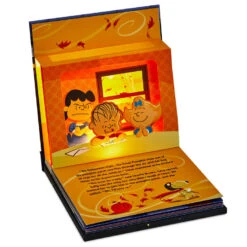 Hallmark Peanuts® It's The Great Pumpkin, Charlie Brown Lighted Pop-Up Book -Hallmark Gift Shop Peanuts Its the Great Pumpkin Charlie Brown Book 1KHW1024 04