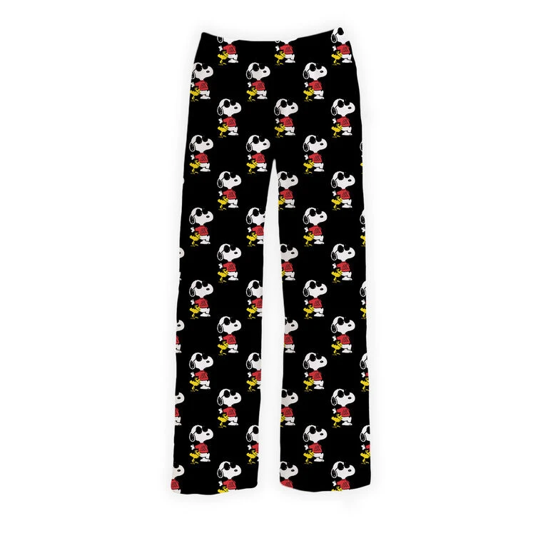 Peanuts Joe Cool Snoopy Lounge Pants, Small 4 Peanuts Joe Cool Snoopy Lounge Pants, Small - Image 2