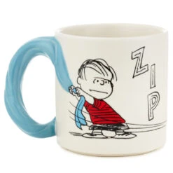 New Release 5 Hallmark Peanuts® Linus And Snoopy Dimensional Blanket Mug, 17 Oz.