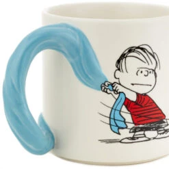 Hallmark Peanuts® Linus And Snoopy Dimensional Blanket Mug, 17 Oz. -Hallmark Gift Shop Peanuts Linus and Snoopy Dimensional Blanket Mug 1PAJ2159 03