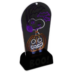 Hallmark Peanuts® Snoopy Boo! Light-Up Sign -Hallmark Gift Shop Peanuts Snoopy Boo LightUp Sign 1HGN1517 03
