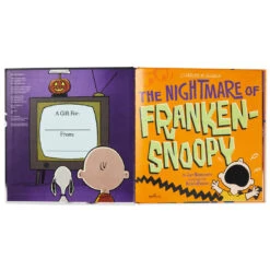 Hallmark Peanuts® The Nightmare Of Franken-Snoopy Book -Hallmark Gift Shop Peanuts Snoopy FrankenSnoopy Book With PopUp Ending 1HGN1524 03