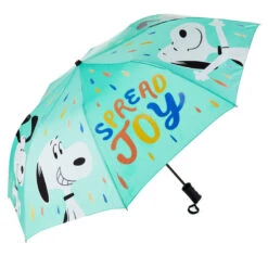 Hallmark Peanuts® Spread Joy Snoopy And Woodstock Color-Changing Umbrella -Hallmark Gift Shop Peanuts Spread Joy ColorChanging Umbrella 1PAJ3535 03
