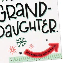 Hallmark Do Whatever Makes You Happiest Fill-in-the-Blank Christmas Card For Granddaughter -Hallmark Gift Shop Penguin Fill in Blank Granddaughter Christmas Card 699XKD7092 08