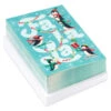 Hallmark Playful Penguins Boxed Christmas Cards, Pack Of 40 -Hallmark Gift Shop Penguin Winter Fun Boxed Christmas Cards Bulk Pack 5XPX1331 01
