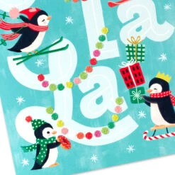Hallmark Playful Penguins Boxed Christmas Cards, Pack Of 40 -Hallmark Gift Shop Penguin Winter Fun Boxed Christmas Cards Bulk Pack 5XPX1331 05