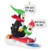 Hallmark What Did You Call Me? Ornament -Hallmark Gift Shop Penguins Sledding Keepsake Ornament 2099QGO2867 01