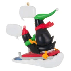Hallmark What Did You Call Me? Ornament -Hallmark Gift Shop Penguins Sledding Keepsake Ornament 2099QGO2867 06