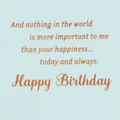 Hallmark You Are My Everything Birthday Card For Wife -Hallmark Gift Shop Peony Flowers and Birds Birthday Card for Wife 759FBD4774 05