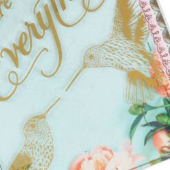 Hallmark You Are My Everything Birthday Card For Wife -Hallmark Gift Shop Peony Flowers and Birds Birthday Card for Wife 759FBD4774 08