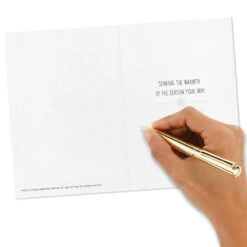 Hallmark UNICEF Winter Lanterns Boxed Holiday Cards, Pack Of 12 -Hallmark Gift Shop People Releasing Lanterns Boxed Holiday Cards 1URS2297 07