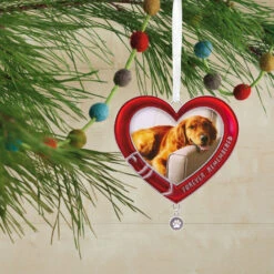 Pet Memorial Photo Frame Metal Hallmark Ornament -Hallmark Gift Shop Pet Memorial Picture Frame Christmas Ornament 1HAJ2010 02