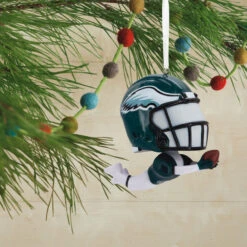 NFL Philadelphia Eagles Bouncing Buddy Hallmark Ornament -Hallmark Gift Shop Philadelphia Eagles Bobblehead Christmas Ornament 1OSL2413 02