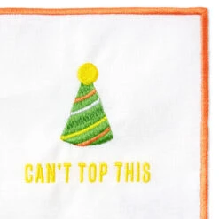 Hallmark Piece Of Cake Assorted Fabric Beverage Napkins, Set Of 4 -Hallmark Gift Shop Piece of Cake Assorted Fabric Beverage Napkins 1BIR1313 05