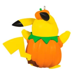 Hallmark Pokémon Halloween Pikachu Ornament -Hallmark Gift Shop Pikachu in Pumpkin Costume Keepsake Ornament 5QFO5361 07
