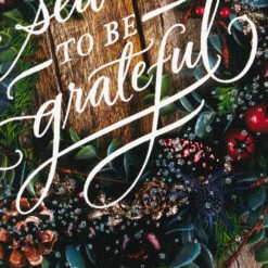 Hallmark Pine Wreath On Wood Plank Door Boxed Christmas Cards, Pack Of 40 -Hallmark Gift Shop Pine Wreath on Wood Plank Boxed Christmas Cards 1XPX2278 05