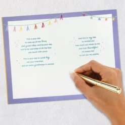 Hallmark Soak Up The Good Vibes Birthday Card For Sister -Hallmark Gift Shop Pink Balloon Birthday Card for Sister 759FBD4847 07