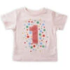 Hallmark Pink First Birthday T-Shirt, 12 Months -Hallmark Gift Shop Pink First Birthday TShirt 1BBY4772 01