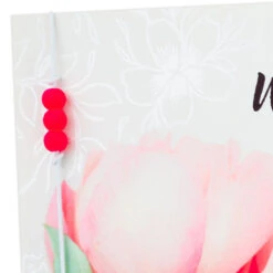 Hallmark My Favorite Person In The World Anniversary Card For Wife -Hallmark Gift Shop Pink Flowers Anniversary Card for Wife 659AVY9897 05