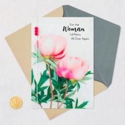 Hallmark My Favorite Person In The World Anniversary Card For Wife -Hallmark Gift Shop Pink Flowers Anniversary Card for Wife 659AVY9897 06