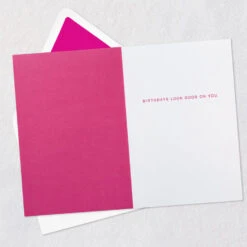 Hallmark Damn, Girl Birthday Card For Her -Hallmark Gift Shop Pink Letterboard Birthday Card for Her 959LAD4341 03