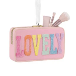 Varsity Makeup Bag Hallmark Ornament