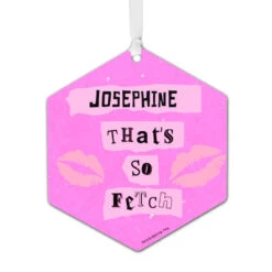Hallmark Mean Girls Metal Personalized Ornament, Custom Text