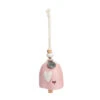 Demdaco Mini Inspired Bell, Mom -Hallmark Gift Shop Pink Mom Mini Stoneware Bell 1008010006 01