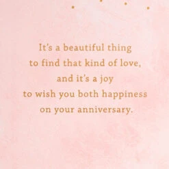 Hallmark Your Love Is A Beautiful ThingAnniversary Card -Hallmark Gift Shop Pink Roses Happy Anniversary Card 759AVY3364 03