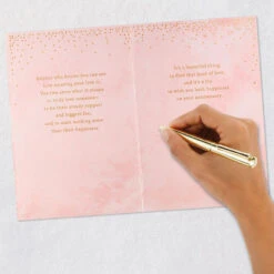 Hallmark Your Love Is A Beautiful ThingAnniversary Card -Hallmark Gift Shop Pink Roses Happy Anniversary Card 759AVY3364 07