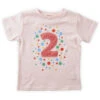 Hallmark Pink Second Birthday T-Shirt, 2T -Hallmark Gift Shop Pink Second Birthday TShirt 1BBY4774 01