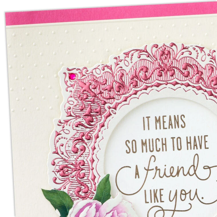 Hallmark A Friend Like You Means So Much Birthday Card For Friend 7 Hallmark A Friend Like You Means So Much Birthday Card For Friend - Image 5