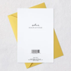 Hallmark My Heart Is Grateful Thank You Card -Hallmark Gift Shop Pink Yellow and Peach Flowers Thank You Card 859LAD4420 07