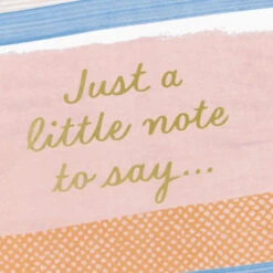 Hallmark Just A Little Note Blank Notes, Pack Of 10 10 Hallmark Just A Little Note Blank Notes, Pack Of 10 -Hallmark Gift Shop Pink and Blue Brushstroke Note Cards Pack 3NOT1172 03