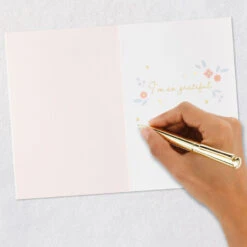 Hallmark Pink And Purple Flowers So Grateful Thank-You Card -Hallmark Gift Shop Pink and Purple Flowers ThankYou Card 859LAD2962 06