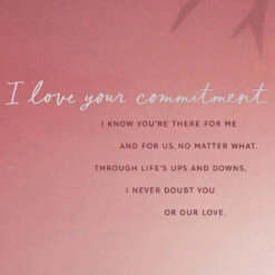 Hallmark I Love So Many Things About You Birthday Card For Wife -Hallmark Gift Shop Pink and Sheer Gold Birthday Card 759FBD4871 04