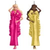 Hallmark Mini Superstar Barbie™ And Superstar Christie™ Ornaments, Set Of 2 -Hallmark Gift Shop Pink and Yellow Barbie Dolls Keepsake Ornaments 5QXM9552 01