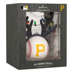 MLB Pittsburgh Pirates™ Reindeer Baseball Hallmark Ornament -Hallmark Gift Shop Pirates Reindeer Baseball Christmas Ornament 1OSL2711 08