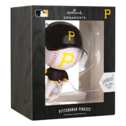 Hallmark MLB Pittsburgh Pirates™ Bobblehead Ornament -Hallmark Gift Shop Pittsburgh Pirates Bobblehead Christmas Ornament 1OSL2454 04
