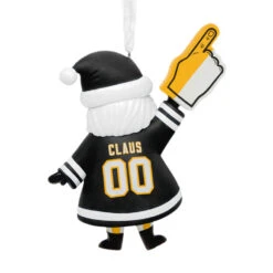 NFL Pittsburgh Steelers Santa Fan Hallmark Ornament -Hallmark Gift Shop Pittsburgh Steelers Santa Fan Christmas Ornament 1OSL2598 07